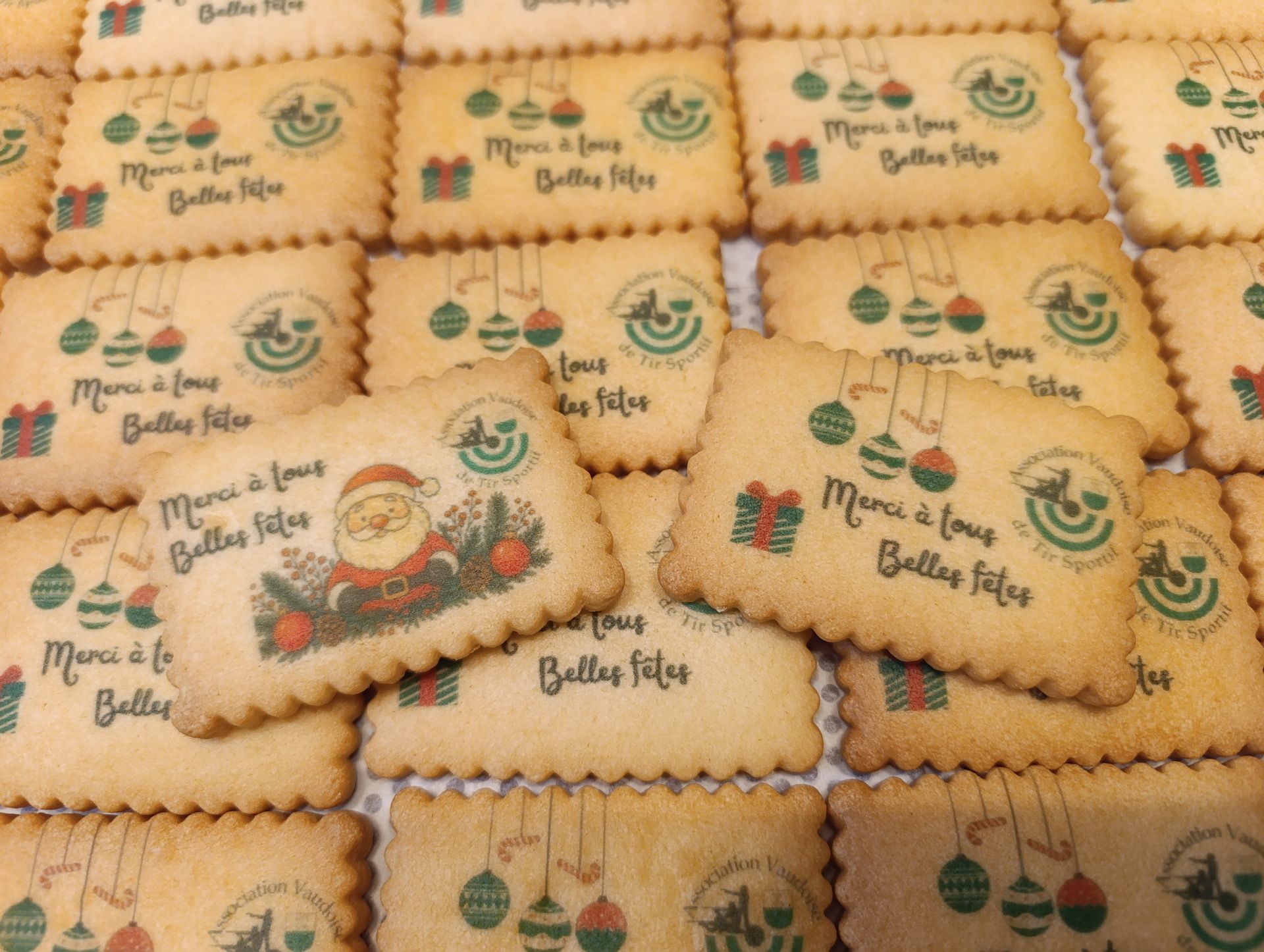 Biscuits rectangles personalisés 