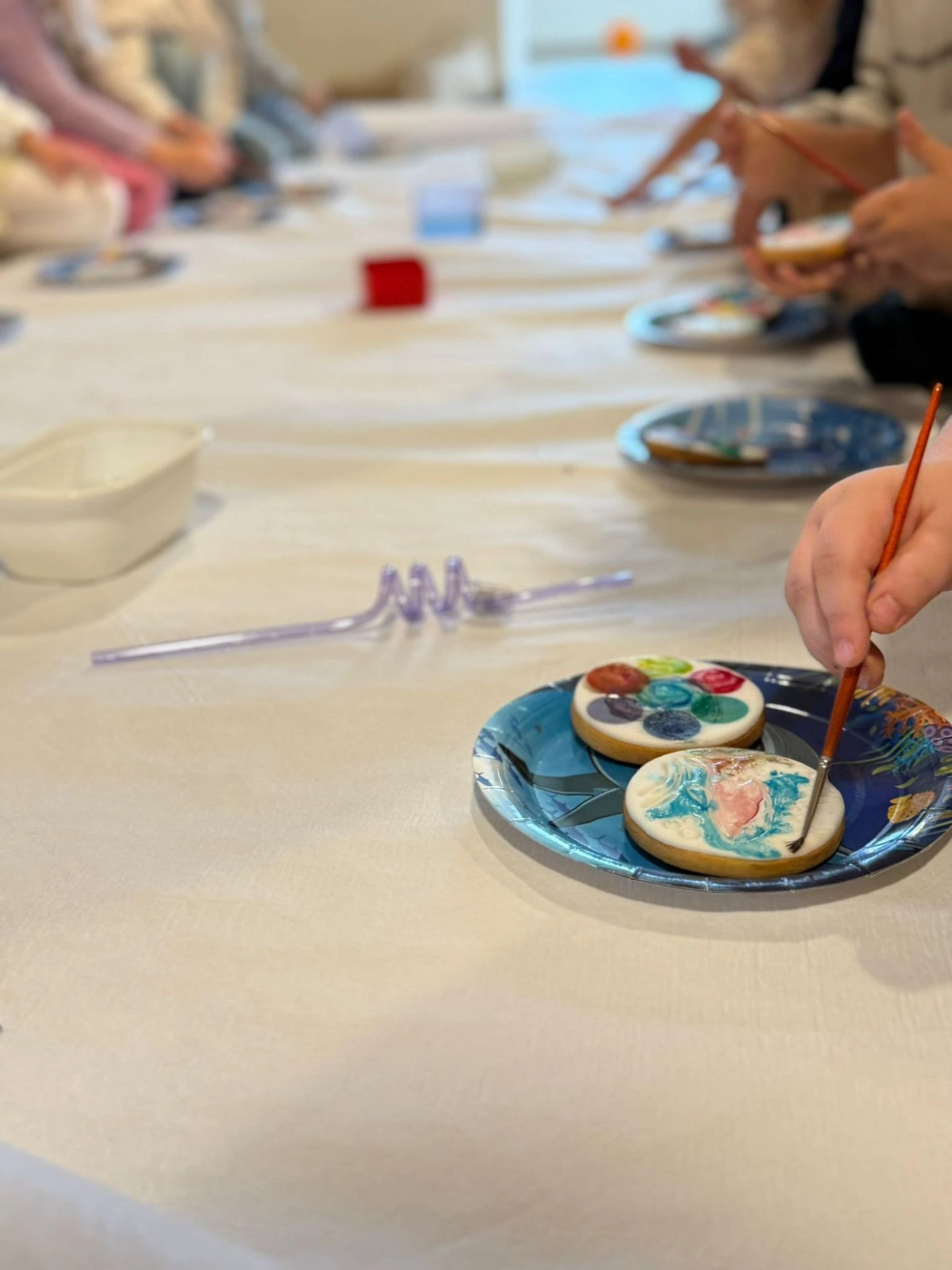 Atelier biscuits à peindre