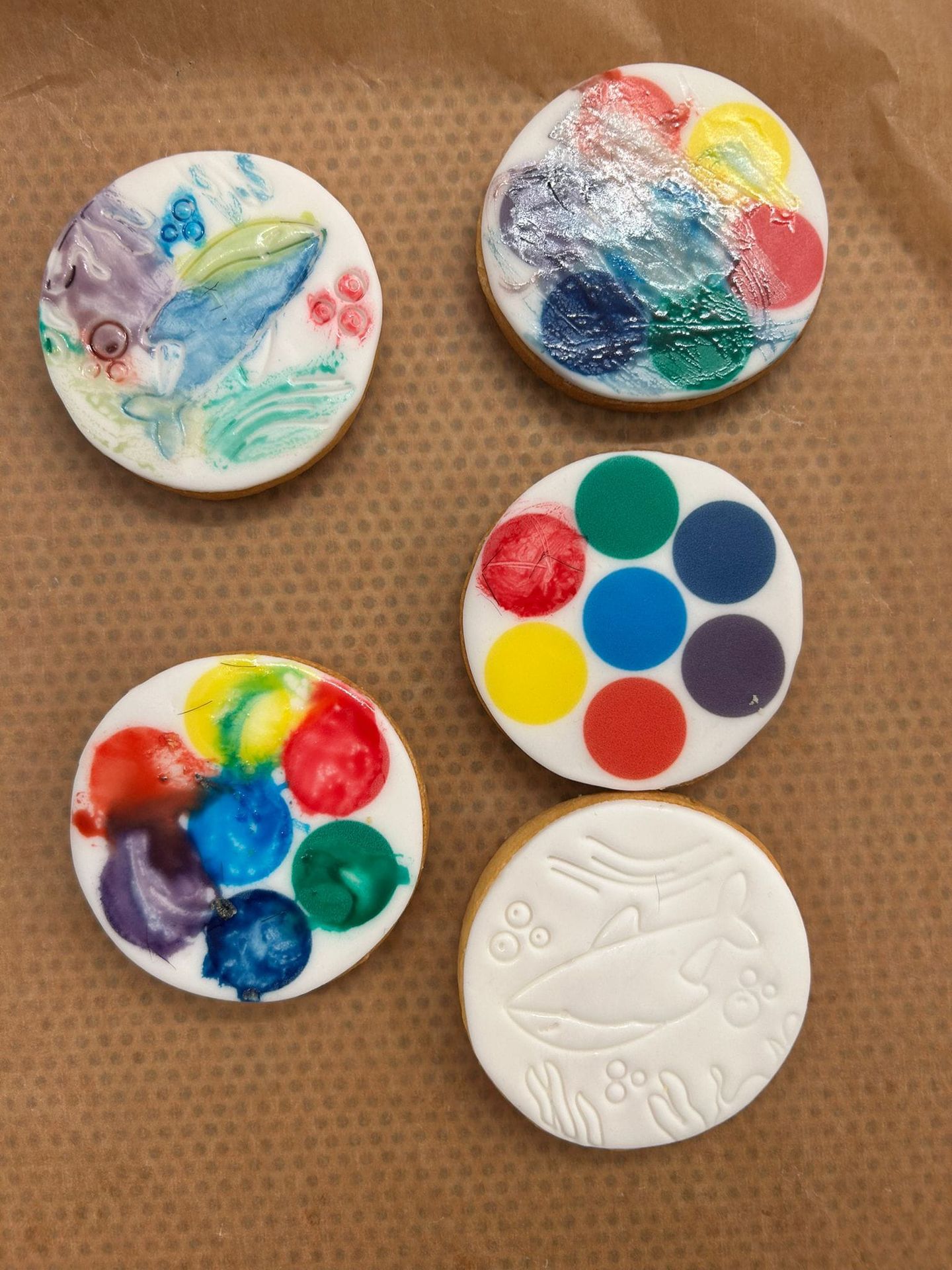 Atelier biscuits à peindre